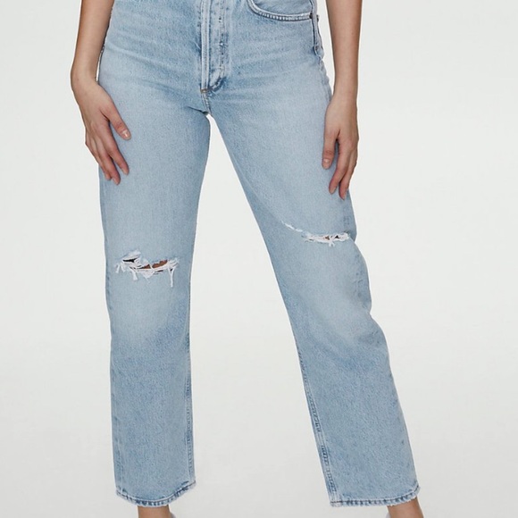 Agolde Denim - AGOLDE 90s Jeans in wash Captured